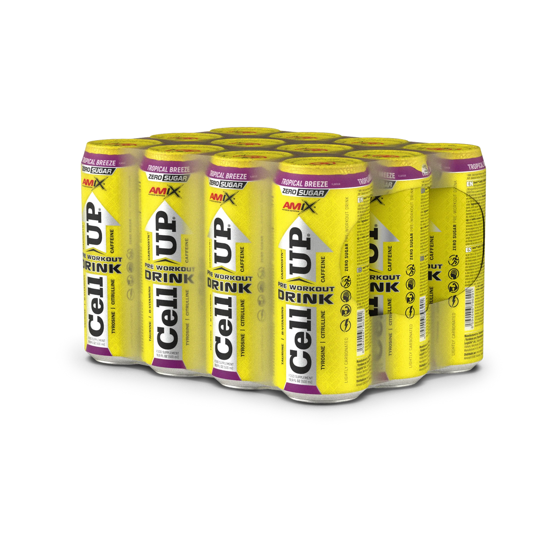 CELLUP PRE-WORKOUT DRINK 500ML 12 unité