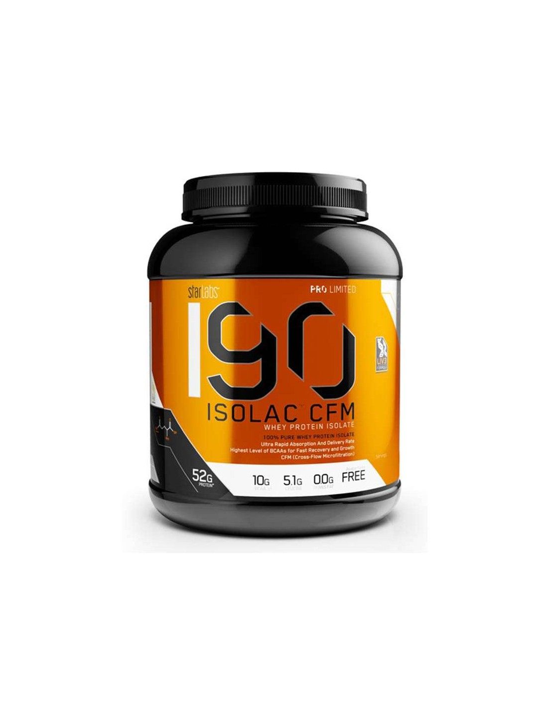 WHEY ISOLAT 90 Isolac CFM STARLABS NUTRITION